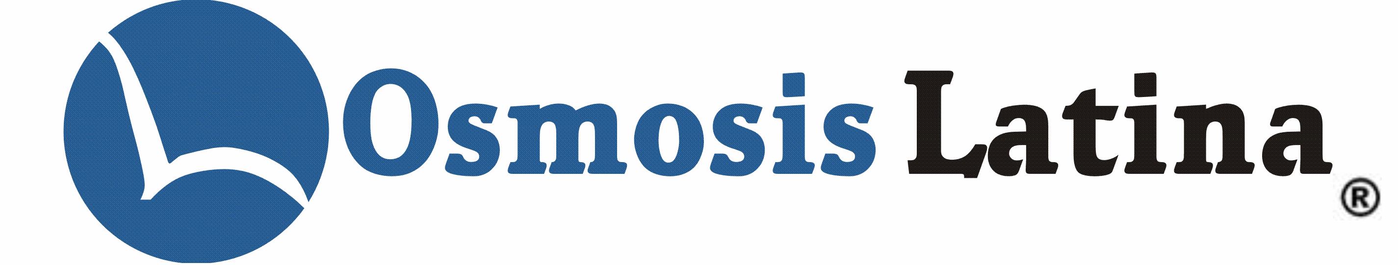 El logo pequeño de Osmosis Latina